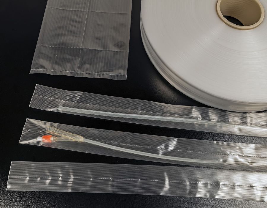 buste zigrinate per cateteri