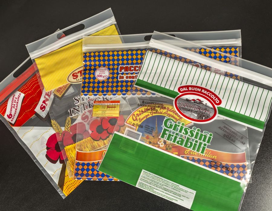 buste con cerniera rigida